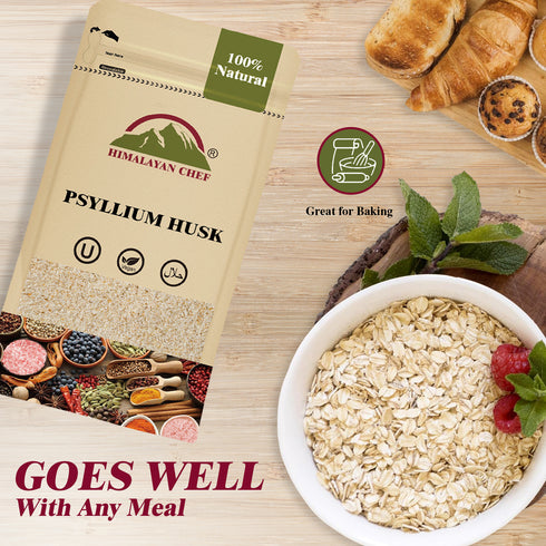 Psyllium Husk Ground - 100g | Himalayan Chef
