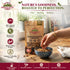 Roasted Black Chickpeas with shell - 0.2 lbs (100g) | Himalayan Chef