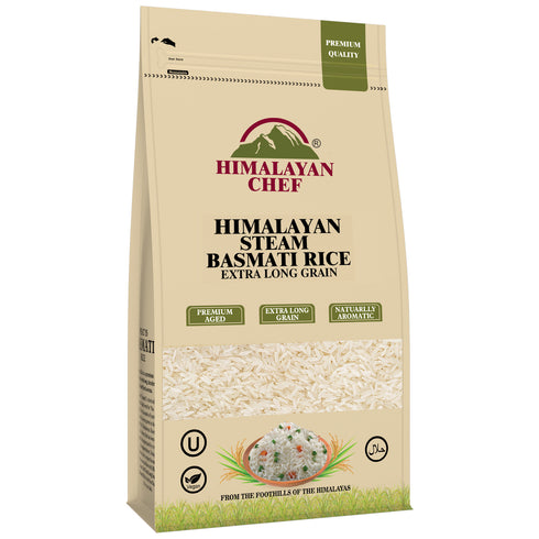 1121 Kainat Steam Basmati Rice - 10 lbs (4500g) | Himalayan Chef