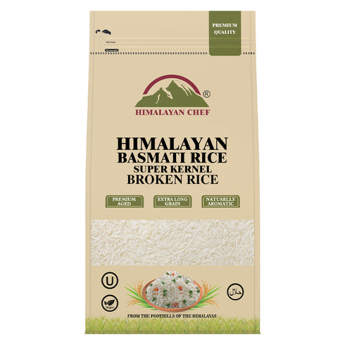 Super Kernel Basmati Broken Rice - 10 lbs (4500g) | Himalayan Chef