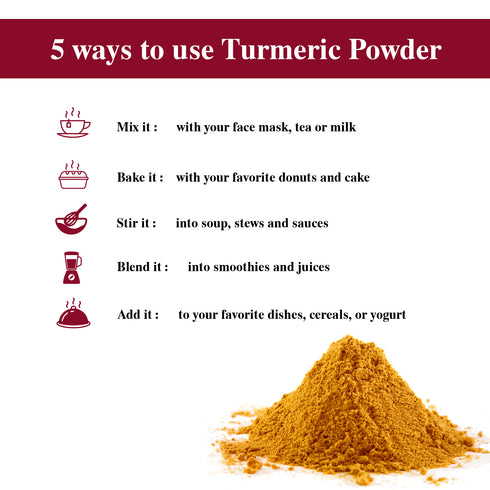 Turmeric Powder - 20 lbs (9000g) | Himalayan Chef