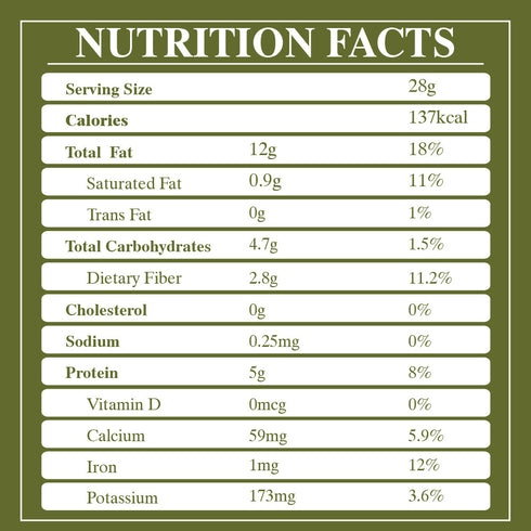 Almond Slice Square Plastic Jar - 0.37 lbs (170g) | Himalayan Chef