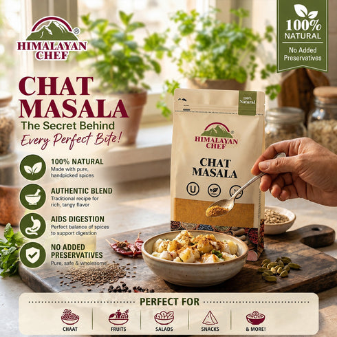 Chat Masala - 0.22 lbs (100g) | Himalayan Chef