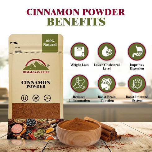 Cinnamon Powder (Darchini) - 0.22 lbs (100g) | Himalayan chef