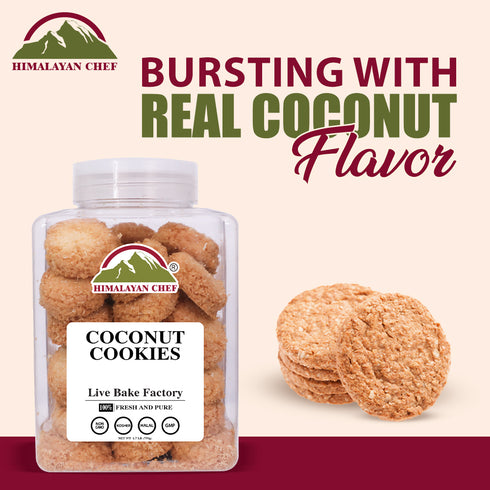 Coconut Cookies - 750g | Himalayan Chef