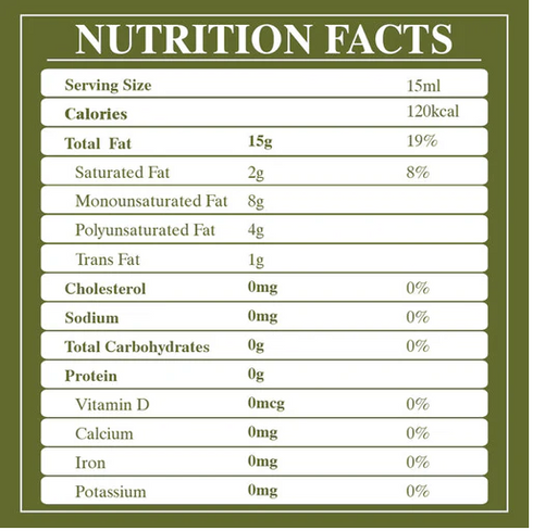 Himalayan Chef Cooking Oil - 11 lbs (1x5 Ltr)