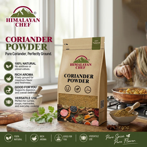Coriander Powder - 0.22 lbs (100g) | Himalayan Chef