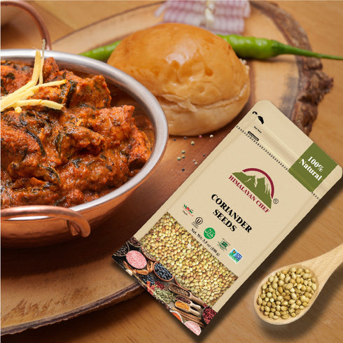 Coriander Seeds - 0.22 lbs (100g) | Himalayan Chef