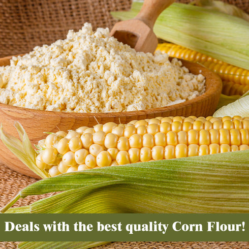 Corn Flour (Makki Atta) -  40 lbs (18100g) | Himalayan Chef