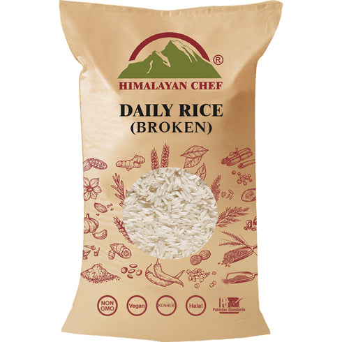 Himalayan Daily Broken Rice - 50 lbs (22700g) | Himalayan Chef