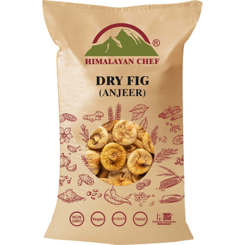Dry Fig (Anjeer) - 40 lbs (18100g) | Himalayan Chef
