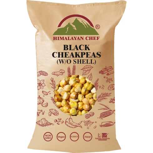 Roasted Black Chickpeas without shell - 18.1kg | Himalayan Chef