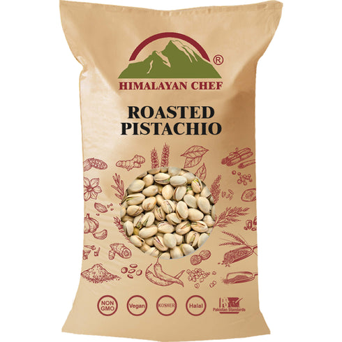 Pistachio Roasted (Pista) with Shell - 18.1kg | Himalayan Chef