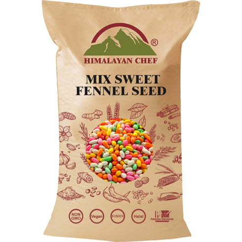 Mix Sweet Fennel Seeds - 40 lbs (18100g) | Himalayan Chef
