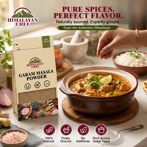 Garam Masala Powder - 0.22 lbs (100g) | Himalayan Chef