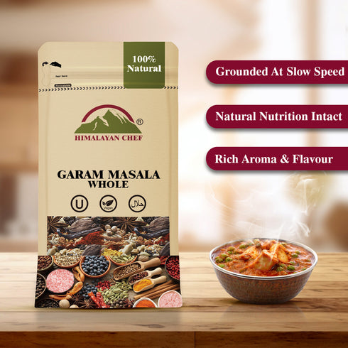 Garam Masala Whole - 0.22 lbs (100g) | Himalayan Chef