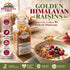 Golden Raisin Square Jar - 0.44 lbs (198g) | Himalayan Chef