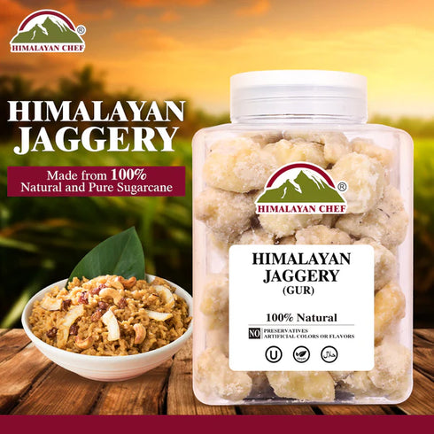 Jaggery (Gur) - 3.7 lbs (1700g) | Himalayan Chef