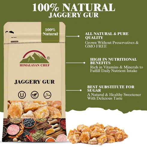 Jaggery ( Desi Gur) 2 lbs (908g) | Himalayan Chef