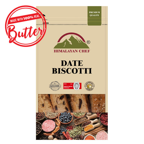 Dates Biscotti - 490g | Himalayan chef