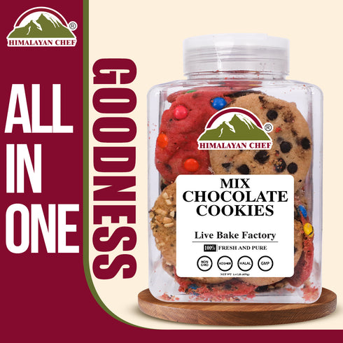 Mix Chocolate Cookies - 650g | Himalayan Chef