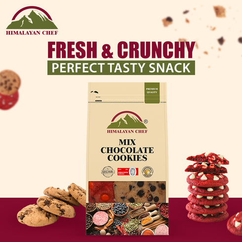Mix Chocolate Cookies - 270g | Himalayan Chef