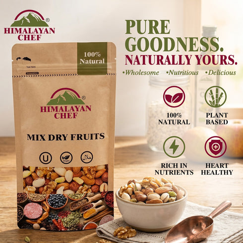 Mix Dry Fruits - 0.2 lbs (100g) | Himalayan Chef