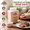 Gluten Free Pink Salt Fine Large Plastic Jar - 5 lbs (2268g) | Himalayan Chef