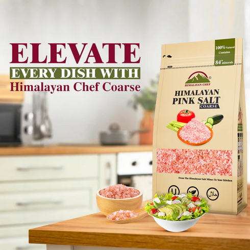 Pink Salt Coarse - 2 lbs (908g) | Himalayan Chef
