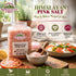 Pink Salt Coarse Large Plastic Jar - 5 lbs (2268g) | Himalayan Chef