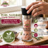 Gluten Free Pink Salt Coarse Medium Glass Grinder - 0.40 lbs (180g) | Himalayan Chef