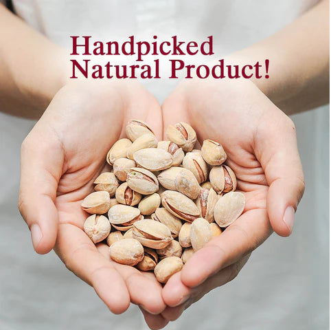 Pistachio Roasted (Pista) with Shell - 0.1 lbs (50g) | Himalayan Chef