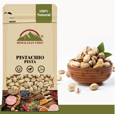 Pistachio Roasted (Pista) with Shell - 0.1 lbs (50g) | Himalayan Chef