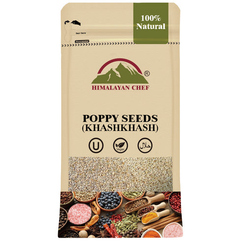Poppy Seeds (Khashkhash) - 0.2 lbs (100g) | Himalayan Chef