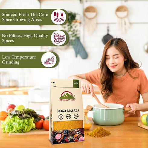 Sabzi Masala - 0.22 lbs (100g) | Himalayan Chef