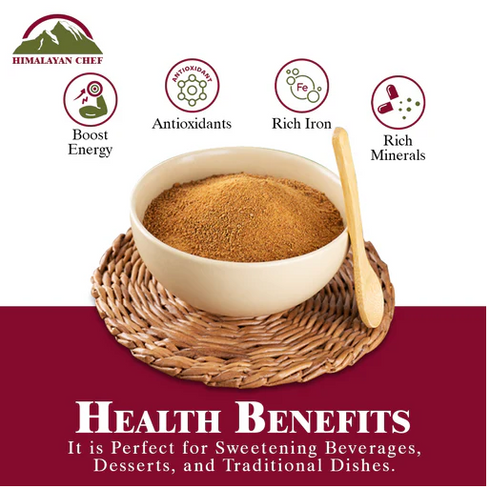 Jaggery Powder (Desi Shakkar) - 2 lbs (908g) | Himalayan Chef