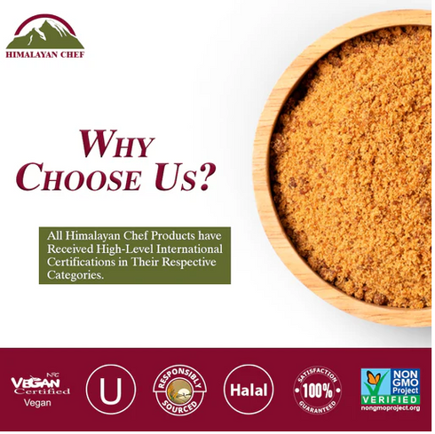 Jaggery Powder (Desi Shakkar) - 2 lbs (908g) | Himalayan Chef