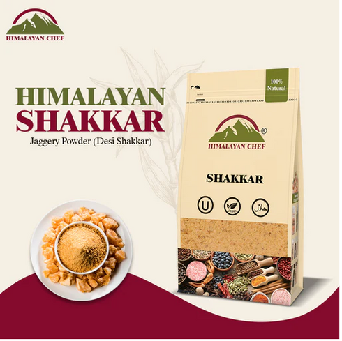 Jaggery Powder (Desi Shakkar) - 2 lbs (908g) | Himalayan Chef
