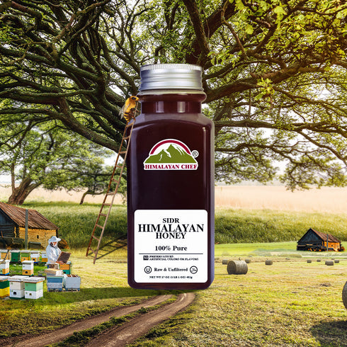 Himalayan Chef Sidr Honey - 2 lbs (960g) | Pack of 2