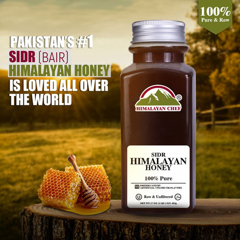Sidr Honey - 1 lbs (480g) | Himalayan Chef