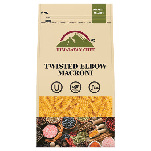 Twisted Elbow Macaroni - 1 lbs (454g) | Himalayan Chef