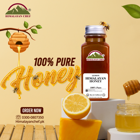 Himalayan Chef Wildflower Honey - 2 lbs (960g) | Pack of 2