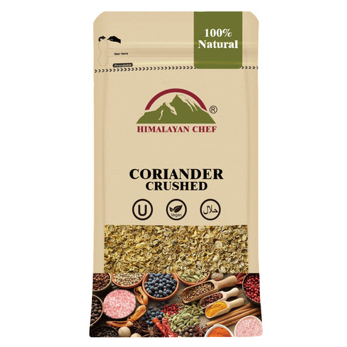 Coriander Crushed - 0.22 lbs (100g) | Himalayan Chef