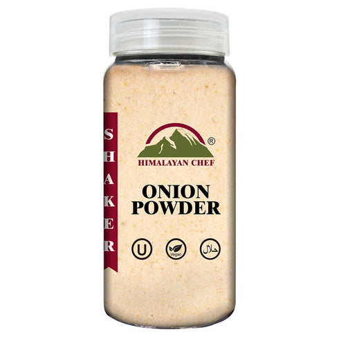 Onion Powder Plastic Shaker - 0.4 lbs (180g) | Himalayan Chef