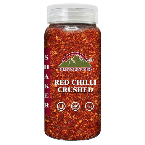 Red Chilli Crushed Plastic Shaker - 0.24 lbs (110g) | Himalayan Chef